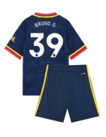 Arsenal Bruno Guimaraes #39 Venkovní dres pro děti 2026-27 Krátký Rukáv (+ trenýrky)
